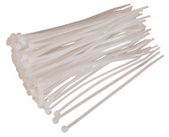 Sealey CT15036P100W Cable Tie 150 x 3.6mm White Pack of 100