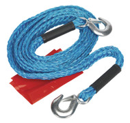 Sealey TH2002 Tow Rope 2000kg Rolling Load Capacity