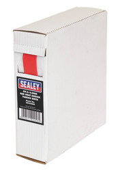 Sealey HST9508R Heat Shrink Tubing Red åø9.5-4.8mm 8mtr