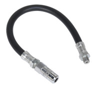 Sealey GGHE300 Rubber Delivery Hose with 4-Jaw Connector Flexible 300mm 1/8"BSP Gas