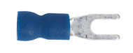 Sealey BT13 Easy-Entry Fork Terminal åø3.7mm (4BA) Blue Pack of 100