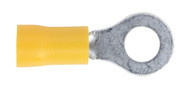 Sealey YT19 Easy-Entry Ring Terminal åø6.4mm (1/4") Yellow Pack of 100