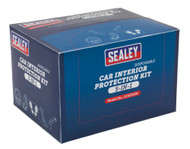 Sealey CCSET550 5-in-1 Disposable Car Interior Protection Kit Display Box of 50