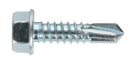 Sealey SDHX6325 Self Drilling Screw 6.3 x 25mm Hex Head Zinc DIN 7504K Pack of 100