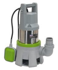 Sealey WPD415 High Flow Submersible Stainless Dirty Water Pump Automatic 417ltr/min 230V