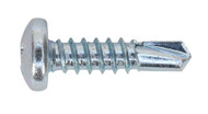 Sealey SDPH4819 Self Drilling Screw 4.8 x 19mm Pan Head Phillips Zinc D7504N Pack of 100