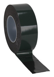 Sealey DSTG5010 Double-Sided Adhesive Foam Tape 50mm x 10mtr Green Backing