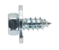 Sealey ASW121 Acme Screw with Captive Washer M12 x 1/2" Zinc BS 7976/6903/B Pack of 50