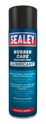 Sealey SCS043 Rubber Care Silicone Free Lubricant 500ml Pack of 6