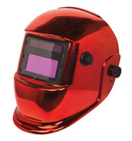 Sealey PWH598R Welding Helmet Auto Darkening Shade 9-13 - Red