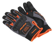 Sealey MG803XL Mechanic's Gloves Anti-Collision - Extra Large