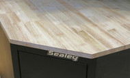 Sealey APMS18 Oak Corner Worktop 930mm
