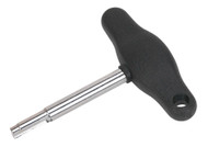 Sealey VS653 T-Handle Oil Drain Plug Key - VAG