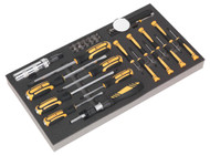 Siegen S01128 Tool Tray with Screwdriver Set 36pc