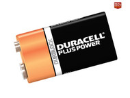 Duracell XMS189VBAT 9V Batteries Twin Pack (DUR9VK2P)