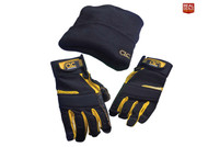 CLC Flex-Gripª  XMS18CARPGLO Carpenter's Glove and Beanie (KUNGLOVES)