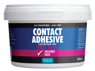 Polyvine CASCA500 - Contact Adhesive Solvent Free Fast Tack 500ml