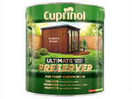 Cuprinol CUPGWPREAB4L - Ultimate Garden Wood Preserver Autumn Brown 4 Litre