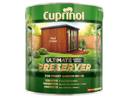 Cuprinol CUPGWPRERC4L - Ultimate Garden Wood Preserver Red Cedar 4 Litre