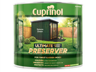 Cuprinol CUPGWPRESG1L - Ultimate Garden Wood Preserver Spruce Green 1 Litre