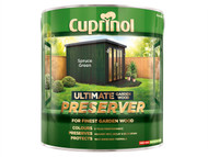 Cuprinol CUPGWPRESG4L - Ultimate Garden Wood Preserver Spruce Green 4 Litre