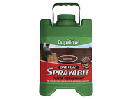 Cuprinol CUPSFTAB5L - Spray Fence Treatment Autumn Brown 5 Litre
