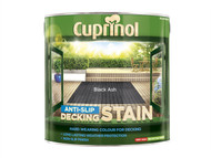 Cuprinol CUPUTDSBA25L - Anti Slip Decking Stain Black Ash 2.5 Litre