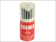 Dormer DORSET413 - A191 No.413 Metric HSS Drill Set of 13 1.5-6.5 x 0.5mm