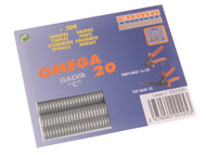 Edma EDM0425 - Galvanised Steel Hog Ring Omega 20 (200)