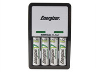 Energizer ENGCOMPAC - Compact Charger + 4 x AA 1300 mAh Batteries
