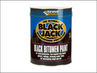 Everbuild EVB90101 - Black Bitumen Paint 1 Litre