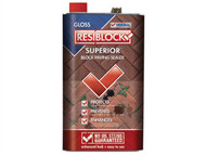 Everbuild EVBRBOGL5L - Resiblock Superior Original Gloss 5 Litre