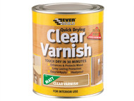 Everbuild EVBWVARCLM2 - Quick Dry Wood Varnish Matt Clear 2.5 Litre