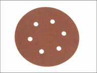 Faithfull FAIAD15060H - Hook & Loop Sanding Disc DID2 Holed 150mm x 60g (Pack of 25)