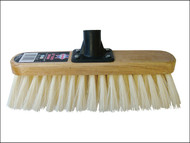 Faithfull FAIBRSOFT12R - Broom Head Soft Cream PVC Bristle 300mm (12in) Threaded Socket