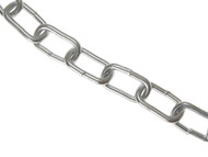 Faithfull FAICHBOX50Z - Zinc Plated Chain 5mm x 10m Box - Max Load 160kg