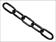 Faithfull FAICHCUT25B - Black Japanned Chain 2.5mm x 2.5m - Max Load 50kg