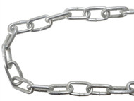 Faithfull FAICHGL430 - Galvanised Chain Link 4 x 26mm x 30m Reel - Max Load 120kg