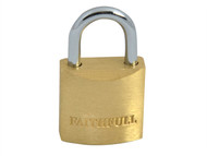 Faithfull FAIPLB20 - Brass Padlock 20mm 3 Keys