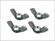 Faithfull FAIPROEXTWN - External Building Profile Wing Nuts (Pack of 4)