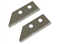 Faithfull FAITLGROUSB - Replacement Carbide Blades For FAITLGROUSAW Grout Rake (Pack of 2)