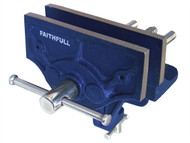 Faithfull FAIV34 - Home Woodwork Vice 150mm (6in) & Integrated Clamp