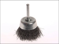 Faithfull FAIWBSI70 - Wire Brush Shaft Mountetd 70mm x 25mm 0.30mm