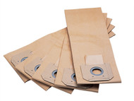 Flex Power Tools FLXFILTBAG - Paper Filter Bags (Pack of 5)