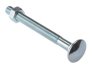 Forgefix FORCB10200M - Carriage Bolt & Nut ZP M10 x 200mm Bag 10