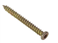 Forgefix FORCFS202G - Concrete Frame Screw Torx High-Low Thread ZYP 7.5 x 202mm Bag 10