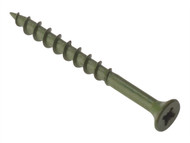 Forgefix FORDS4555 - Decking Screw Pozi ST Green Anti-Corrosion 4.5 x 55mm Box 200