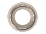 Forgefix FORSCW10NM - Screw Cup Washers Solid Brass Nickel Plated No.10 Bag 200