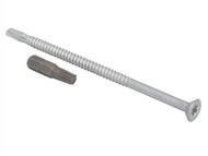 Forgefix FORTFCL55109 - TechFast Roofing Screw Timber - Steel Light Section 5.5x109mm Pack 50