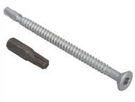 Forgefix FORTFCL5585 - TechFast Roofing Screw Timber - Steel Light Section 5.5x85mm Pack 50